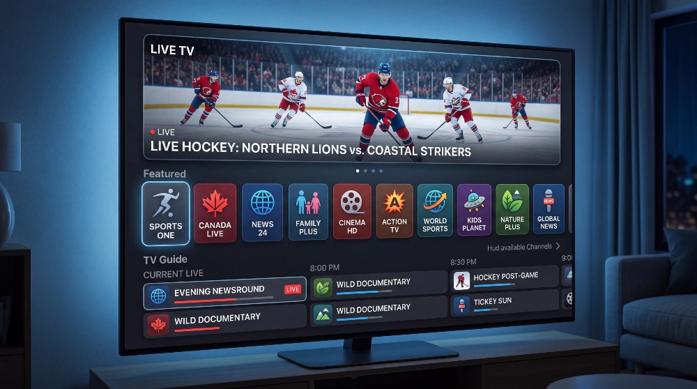 Live channel selection